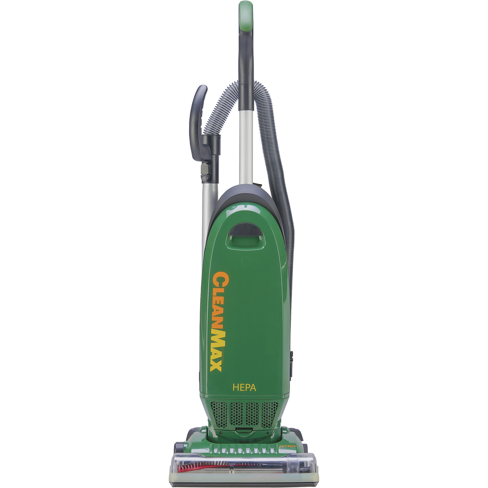 CleanMax Nitro Commercial Upright Vacuum with Bag, 107 CFM, 1-Gallon Capacity, HEPA Filter, Model# CMNR-QD